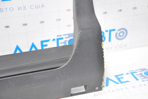 Left threshold Ford Escape MK3 13-16 pre-restoration mudguard mounts torn off, mount broken, scratches