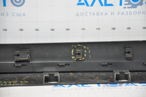 Left threshold Ford Escape MK3 13-16 pre-restoration broken fastening, dented lower fastening, fracture, worn
