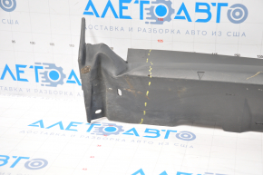 Left front threshold Ford Transit Connect MK2 13-18 structure is dented and torn front part, scratches