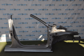 Front right quarter VW Passat b7 12-15 USA gray with central pillar, dented