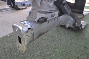 Front right quarter VW Passat b7 12-15 USA gray with central pillar, dented