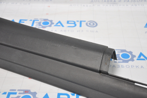 The rear left threshold of the Ford C-max MK2 13-18 is torn from below, there are scratches.