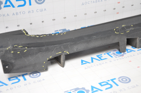 Lincoln MKZ 13-20 black left threshold with seals, cracks, dented, filed