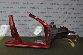 Front right quarter Mazda 6 13-17 without eyelash, red, with central pillar,