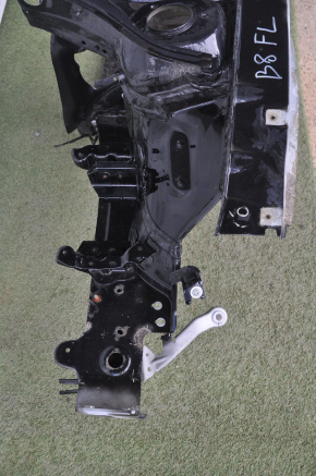 Front left quarter VW Passat b8 16-19 USA black with central pillar, pokes
