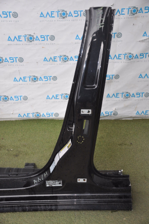 Front left quarter VW Passat b8 16-19 USA black with central pillar, pokes