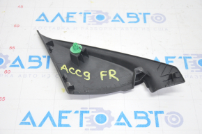 Mirror cover inner right Honda Accord 13-17 black