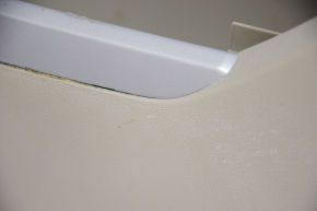 Central console armrest Honda Accord 13-14 velour beige, dry-cleanable scratches