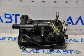 Oil cooler automatic transmission Hyundai Sonata 15-17 2.4 under the valve, cracks