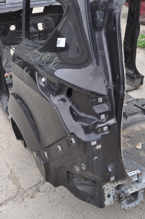 Quarter wing rear left Ford Escape MK3 13-19 black on body, pokes
