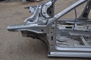 Front left quarter VW Passat b7 12-15 USA silver on body, sawn off side member