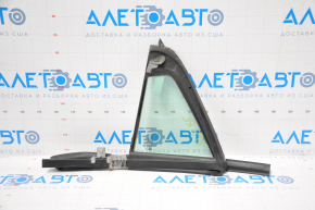 Triangle door glass with glass seal, rear left, Cadillac ATS 13-15