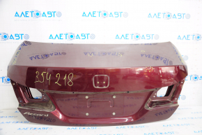 Trunk lid Honda Accord 13-17 prerest without spoiler, red R548P, pokes