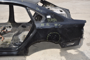Quarter wing rear left VW Passat b8 16-19 USA black on body, dented