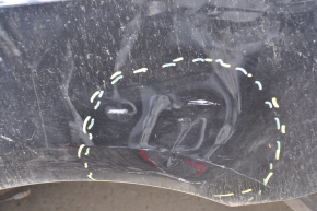 Quarter wing rear left VW Passat b8 16-19 USA black on body, dented
