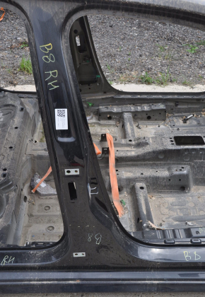Body pillar central right VW Passat b8 16-19 USA on the body
