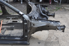 Front right quarter VW Passat b8 16-19 USA black on body, dented