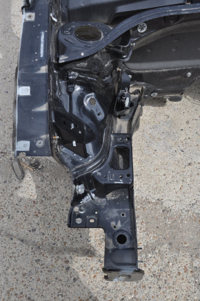 Front right quarter VW Passat b8 16-19 USA black on body, dented