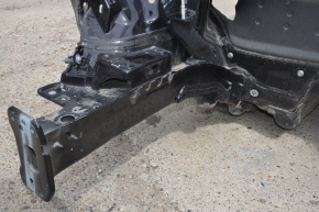 Front right quarter VW Passat b8 16-19 USA black on body, dented