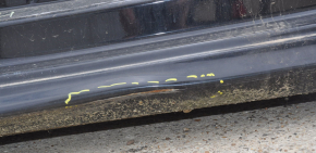 Front right quarter VW Passat b8 16-19 USA black on body, dented