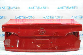 Trunk lid VW Jetta 19-24 red, dents