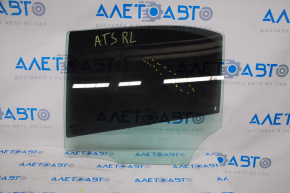 Rear left door glass Cadillac ATS 13-18 scratch