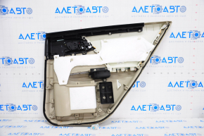 Door trim card rear left Honda Accord 13-17 velor beige
