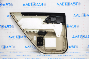 Door trim card rear right Honda Accord 13-17 velor beige