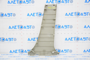 Lower left center pillar trim for Toyota Prius V 12-17 beige