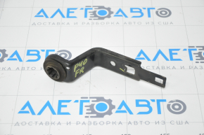 Upper right radiator mount for Toyota Prius V 12-17 with bracket, rubber + metal