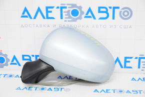Left side mirror complete Toyota Prius V 12-14 5 pins, blue