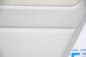 Door trim card rear right Toyota Prius V 12-14 cloth, beige, scratch