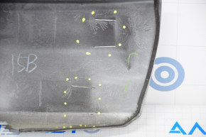 Toyota Prius V 12-17 trunk door molding with emblem 3 fasteners broken