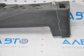 Left threshold Nissan Rogue 14-16 structure scratches, worn