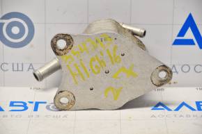 Gearbox cooler Toyota Highlander 14-19 2.7 tubes are crushed