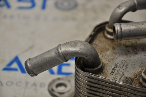 Gearbox cooler Toyota Highlander 14-19 2.7 tubes are crushed