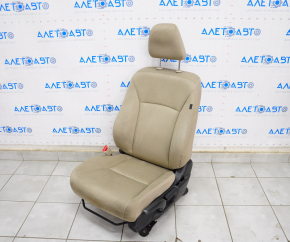 Driver's seat Honda Accord 13-15 without airbag, mechanical, beige velour, dry-cleanable