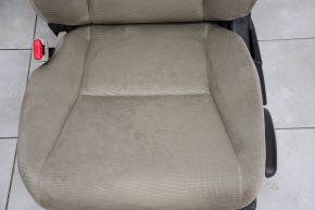 Driver's seat Honda Accord 13-15 without airbag, mechanical, beige velour, dry-cleanable