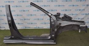 Front right quarter VW Passat b7 12-15 USA graphite with central pillar, dented, bumps