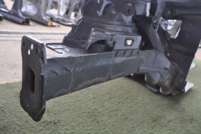 Front right quarter VW Passat b7 12-15 USA graphite with central pillar, dented, bumps