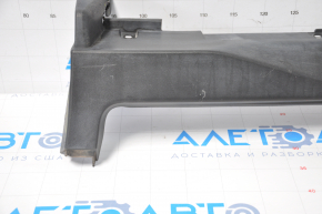 Left threshold Nissan Rogue 14-16 structure is dented, torn, scratched