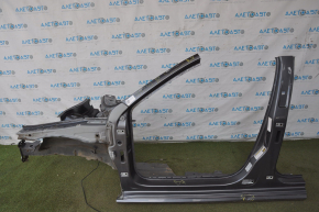 Front left quarter VW Passat b7 12-15 USA graphite with central pillar, dented