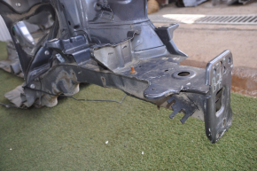 Front left quarter VW Passat b7 12-15 USA graphite with central pillar, dented