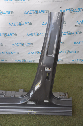 Front left quarter VW Passat b7 12-15 USA graphite with central pillar, dented