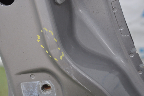 Quarter front right Jeep Cherokee KL 14-23 silver with central pillar, pokes, dented nose of pistol and side member