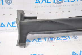 Left threshold Nissan Rogue 14-16 structure fracture, dented, scuffed