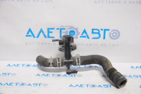 Upper cooling pipe Nissan Versa 12-19 usa 1.6 complete, without cover