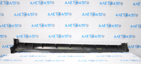 Left threshold Nissan Rogue 14-16 structure broken fastening, tear, scratches, scuffs