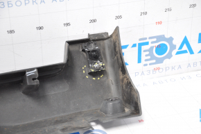 Left threshold Nissan Rogue 14-16 structure broken fastening, tear, scratches, scuffs