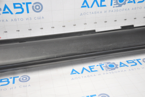 Left threshold Nissan Rogue 14-16 structure broken fastening, tear, scratches, scuffs